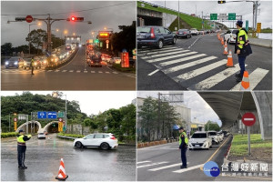 疏解元旦連假交通，宜警將動員2350次警力民力因應。（圖∕宜蘭縣警察局提供）