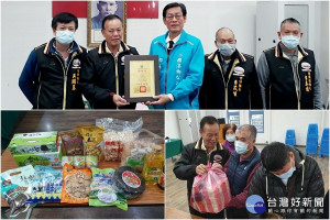 武暖永護廟寒冬送暖，透過礁溪鄉公所發放物資助弱勢。（圖∕礁溪鄉公所提供）.