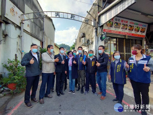 彰化中興莊眷村文化園區」，今日舉行規劃說明會，彰化縣長王惠美、國防部政治作戰局軍眷服務處長張榮順、彰化縣中興莊村人文協進會理事長高華國等人到場關心這項地方的大事。圖／記者鄧富珍攝