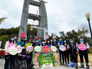 蝙蝠洞步道完工。林重鎣攝