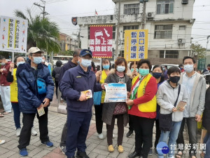 烏日警方宣導。林重鎣攝