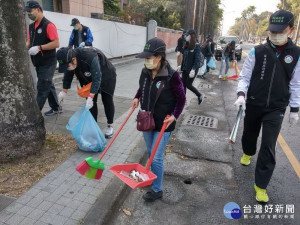 防疫不忘大掃除　屏縣歲末年終掃街迎牛年