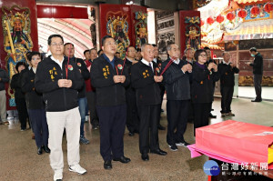 徐耀昌率縣府團隊參拜宮廟　祈求國泰民安、風調雨順