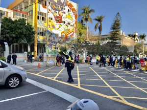 平和國小護童專案。圖／彰化縣警局提供