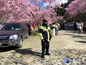 228連假北橫賞櫻，大溪分局交通疏導措施