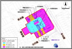 捷運綠線G09站用地範圍圖
