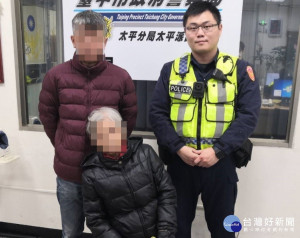 警方找到老婦人家屬。林重鎣攝