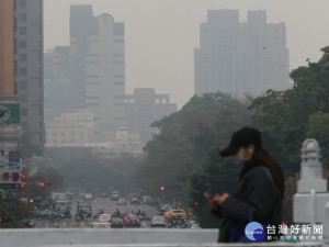 中部空氣不佳。林重鎣攝