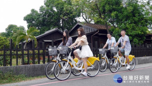 嘉義市「YouBike 2.0 前30分鐘免費優惠延長至110年6/30／嘉義市府提供