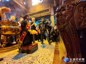 連續9個聖杯，彰化縣媽祖文化節舉辦日期敲定。圖／記者鄧富珍攝