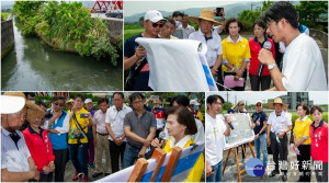 八寶圳通洪斷面年底完成改善，可望解決丸山地區水患之苦。（圖∕宜蘭縣政府提供）