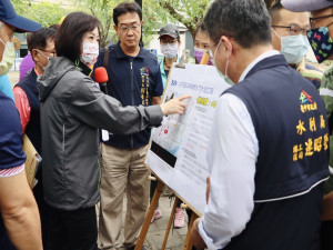 太平下水道工程說明會。林重鎣攝