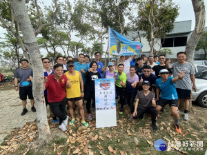 烏日警分局路跑團。林重鎣攝