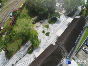 榮獲2021公共建築景觀類園冶獎-新營鐵道地景公園