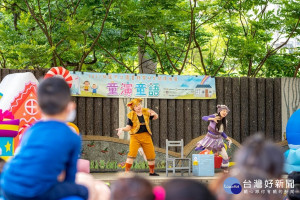 童演童語嬰幼兒閱讀推廣活動在中壢演出首場《小木偶奇遇記》