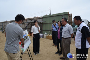 賴峰偉赴望安關心建設　承諾協助解決地方需求