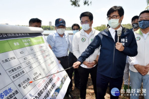 開源節流、多元配套抗旱　陳其邁：澄清湖提前達標247萬噸蓄水