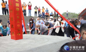 雲嘉交界善諸橋動土改建　張麗善感謝嘉邑行善團造福鄉親