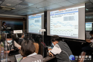 桃園捷運公司以「智慧營運．桃捷防疫」為題於市政會議進行專案報告。 