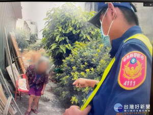 失智老嫗迷途佇立高溫豔陽下　警即時救援護送返家