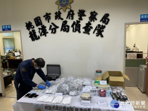 龍警分局兵分多路拂曉出擊，一舉破獲販毒集團