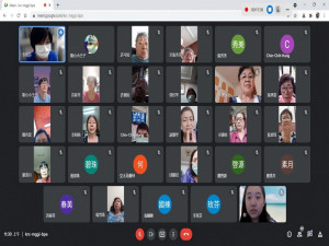  長者也會線上學習。林重鎣攝