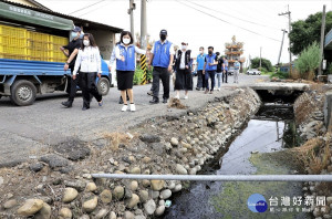 打造友善觀光環境　張麗善會勘台西、東勢道路改善工程