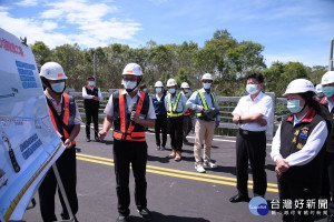 打造安全通行空間　徐榛蔚視察鳳林鎮劍瑛大橋改建工程