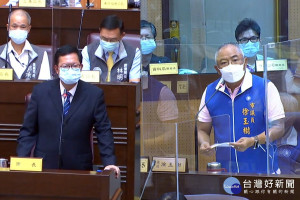 桃園市議員徐玉樹「直球對決」桃園市長鄭文燦有沒有參加「3+11會議」。