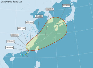 （圖／中央氣象局）