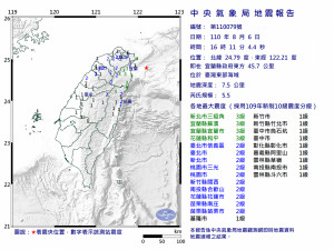 （圖／中央氣象局）