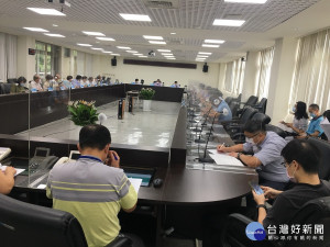 南投縣討論茶博燈會與跨年是否舉辦。（記者扶小萍攝）