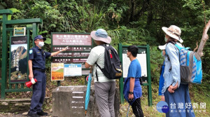 玉山處公布8月10日起分階段開放登山路線之地圖資訊。