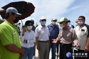 澎湖縣府、議會考察白沙、西嶼建設　賴峰偉：全力爭取赤崁地下停車場經費