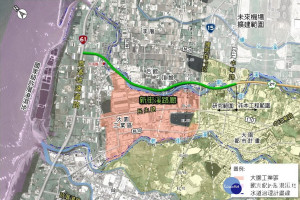 國2甲由台15線延伸至台61線路廊圖。