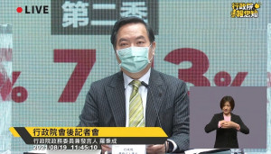 行政院政務委員兼發言人羅秉成19日表示，院長蘇貞昌說，請各部會像去年一樣可規劃藝Fun券、動滋券、農遊券、客庄券等，希望以過去經驗振興兼紓困，好還要更好。（圖／行政行政院開麥啦YouTube）