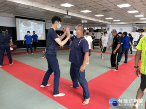 平鎮警舉辦防身武術課程，增進員警自我防護觀念