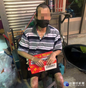 颱風前夕出門買物資迷路，警助精障男子返家