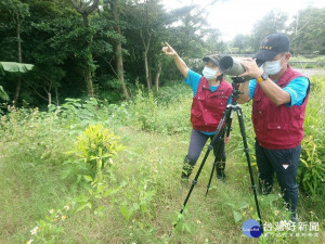 新北市政府動保處採購移動式高倍率望遠鏡，強化進行野生動物觀察及保育工作