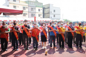 雲林大北勢今(26)日舉行大北勢紅壇新建工程動土典禮/李光揚翻攝