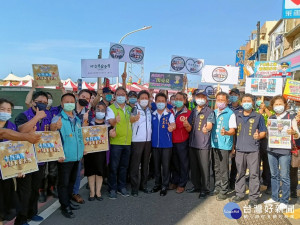 防制車禍、反詐騙，大園分局結合商圈活動上街宣導