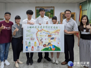 樹林高中以「三峽地區茶產業時空變遷圖」勇奪「實察繪圖組」金牌