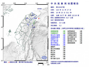 （圖／翻攝自中央氣象局）