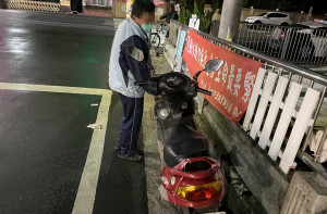 斗六警助婦人尋回遺失機車/斗六警分局提供