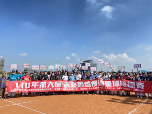 第六屆志豪鍋爐盃壘球錦標賽登場，吸引全國各地約500為壘球好手參與/李光揚翻攝