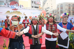 嘉義市舉行都市原住民聯合豐年祭活動，今年以鄒族為主題／陳致愷翻攝