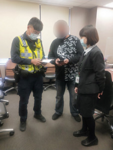 男子網遇假交友真詐財險遭騙，斗六警銀聯手合力阻詐/斗六警分局提供