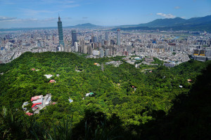 南港山眺望四獸山（圖／臺北市大地處提供）