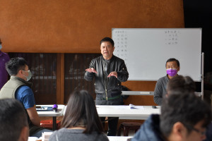 旺來產業園區廠商協進會由許銘仁當選首任理事長。（縣府提供）