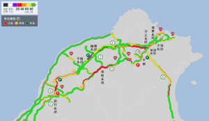 （圖／翻攝自高公局即時路況）